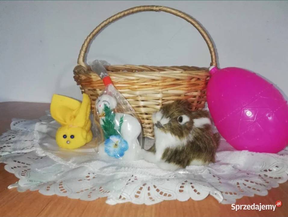 Koszyczek Wielkanocny sereweta dodatki Tanio Warszawa sprzedam