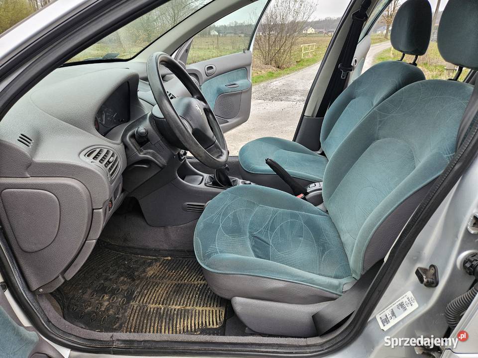 Peugeot 206 Husky 2002r 14 75 salon Polska centralny zamek