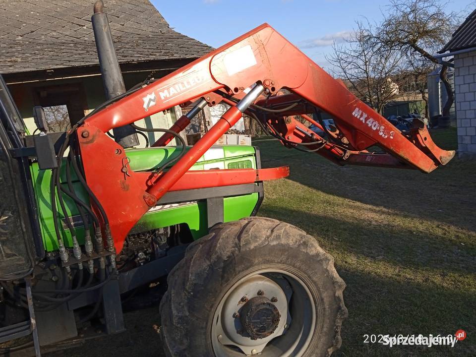 Ciągnik Deutz fahr DX 431 z turem lubelskie Latyczyn
