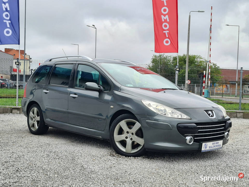 Peugeot 307 SW 7Osbowy SzklanyDach Klimatronik Zarejestrowany w Polsce wielkopolskie Wągrowiec