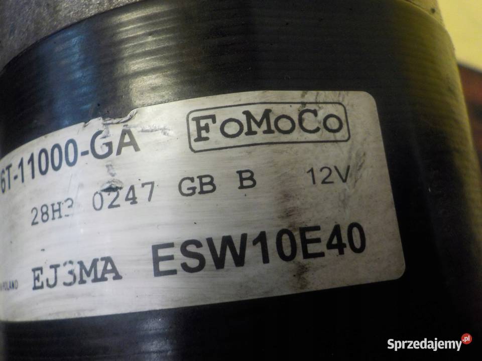 FOCUS MK3 C 10 ECOBOOST 15r M2DA rozrusznik osobowe Układ elektryczny silnika Suków