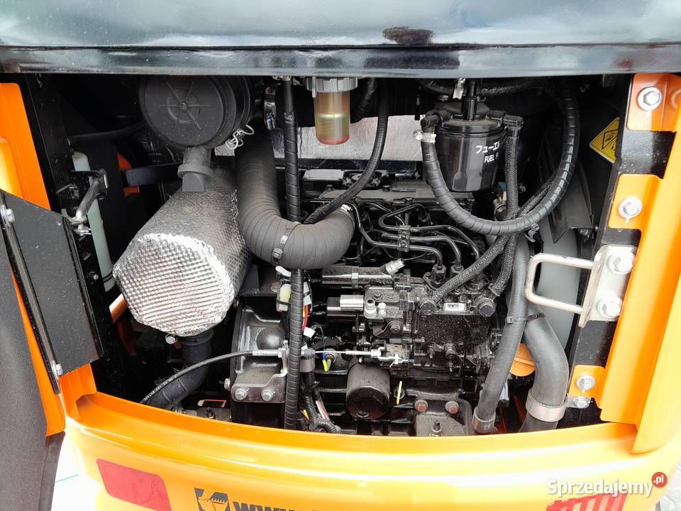 MINIKOPARKA DĄSIENICOWA 2 TONY LONKING JCB CAT wielkopolskie Krotoszyn sprzedam