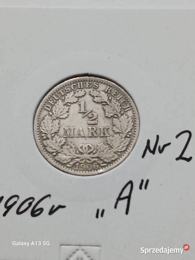 12 Marki Prusy 1906 r 2 mennica A wielkopolskie Konin sprzedam