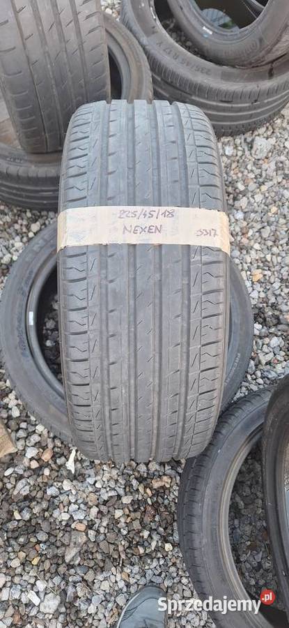 225 45 R18 Nexen 2 lato PROMOCJA Samochodowe Gliwice sprzedam