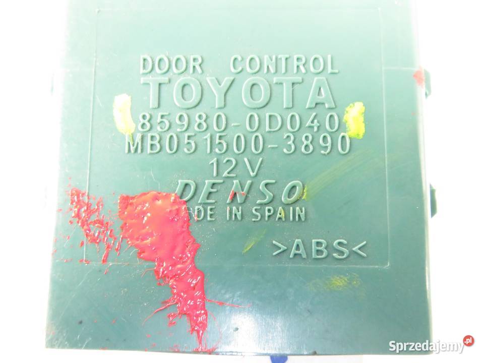 MODUŁ ZAMKA CENTRALNEGO TOYOTA YARIS I małopolskie