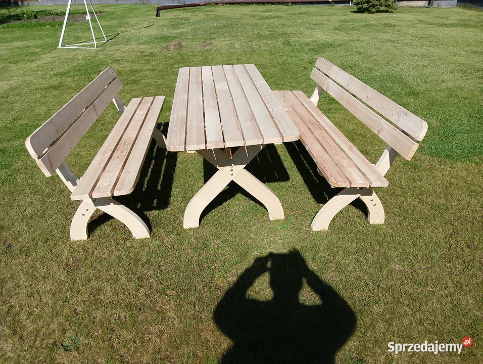 Stół ławki ogrodowe całoroczna Kalisz
