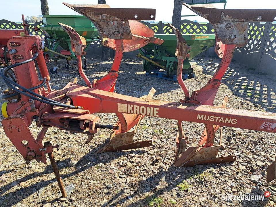Pług obrotowy KRONE MUSTANG SL 120 lekki z Kłodawa