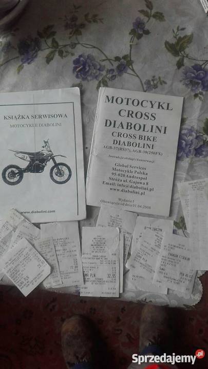 Cross diabolini 125 agb37 nie wsk mz ktm shl kupiony w Polsce Czubrowice