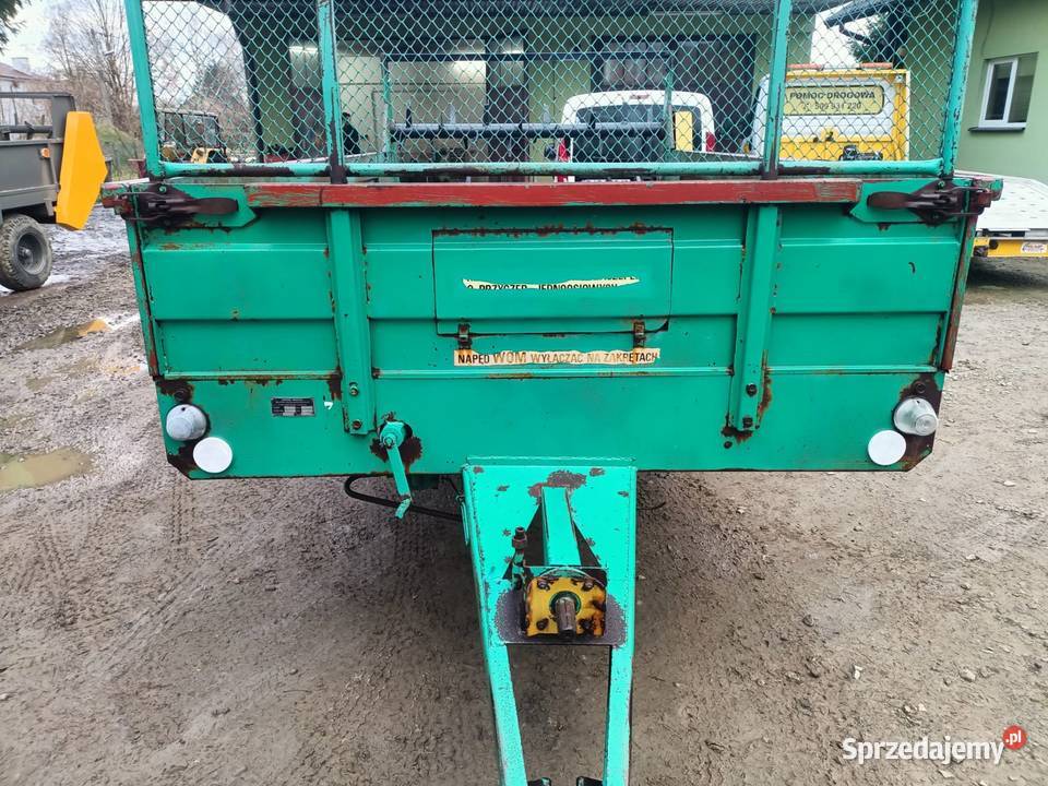 Rozrzutnik obornika jednoosiowy 25T Jasło