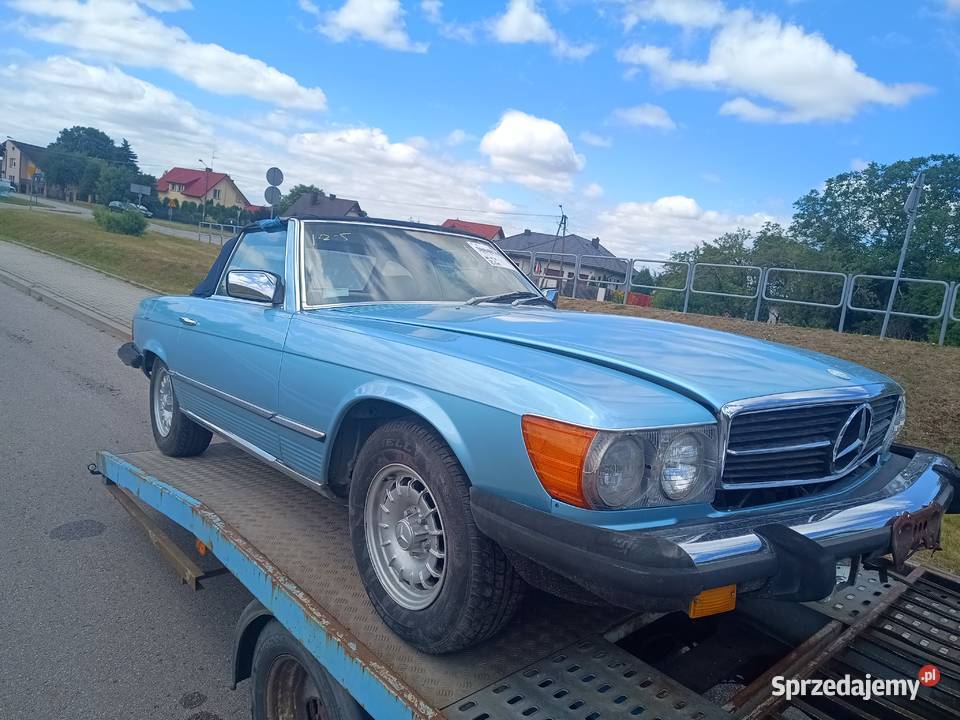 Mercedes 380 SL łódzkie Piotrków Trybunalski