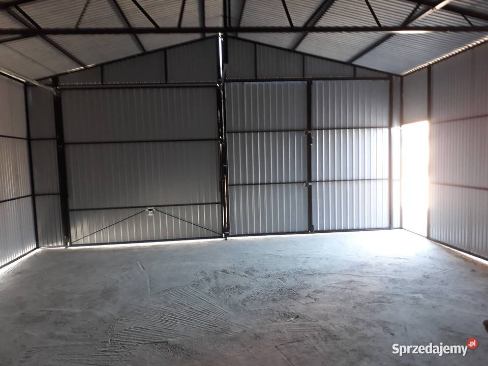 Garaż blaszany 10x7m wiata SilverStal Kraków