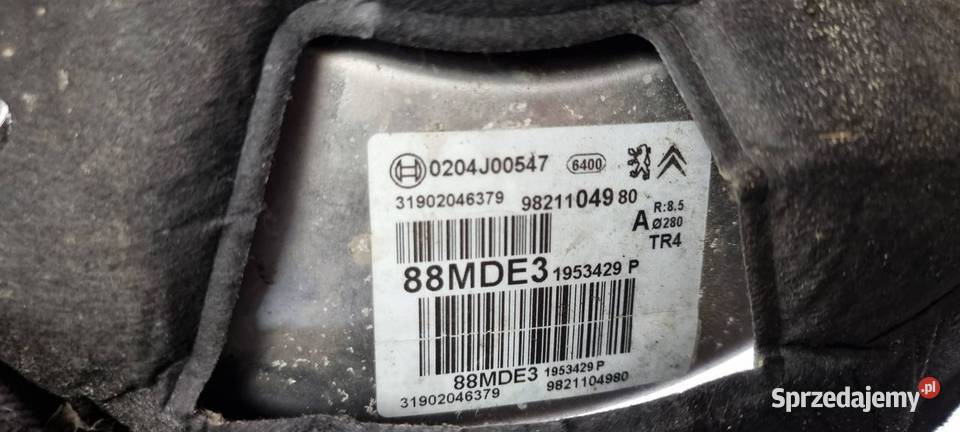 SERWO HAMULCOWE CITROEN BERLINGO III 9821104980 Pozostałe