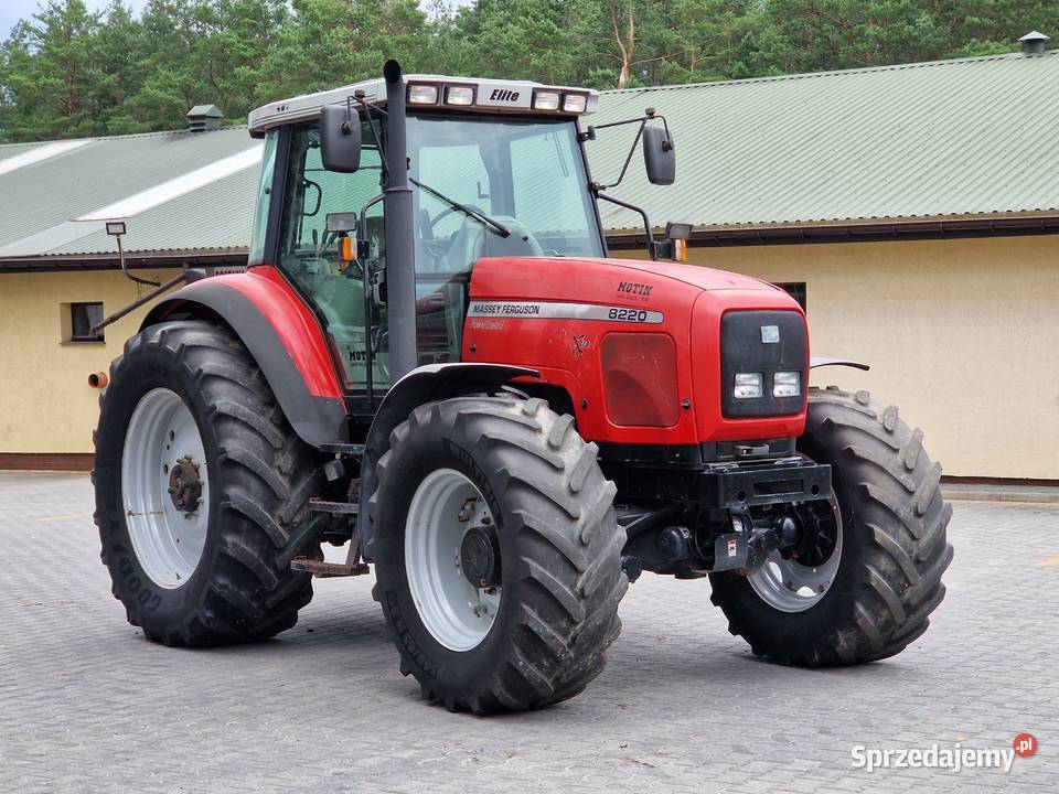 Massey Ferguson 8220 Super Stan mf 6290 Renault Wspomaganie kierownicy mazowieckie Laskowiec