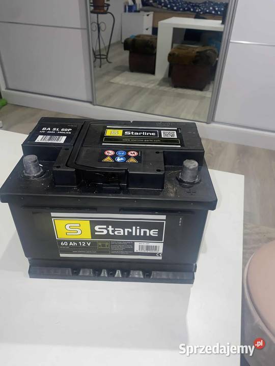 Akumulator samochodowy Starline BA SL 60P 12V podkarpackie Wylewa