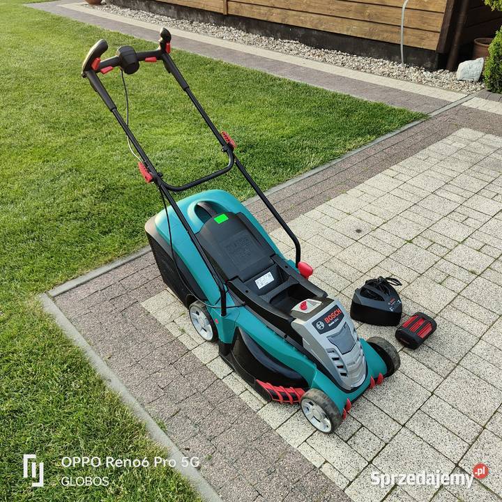 Kosiarka akumulatorowa Bosch Rotak 43Li z koszem Lubin