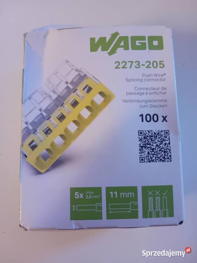 Złączki elektryczne WAGO 2273205 lubuskie