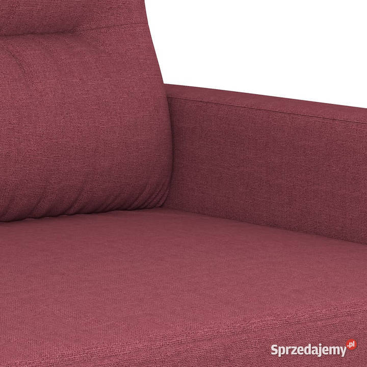 Sofa 3osobowa winna czerwień 180 cmtapicerowana Warszawa sprzedam