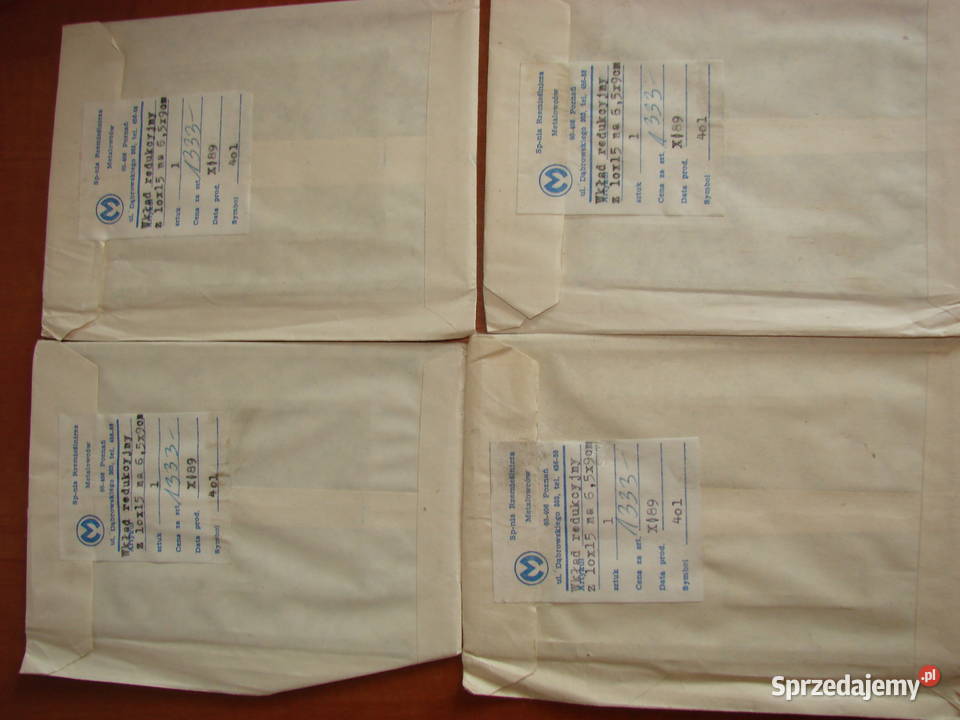 Wkład redukcyjny z 10x15 na 65x9 pomorskie Pruszcz Gdański