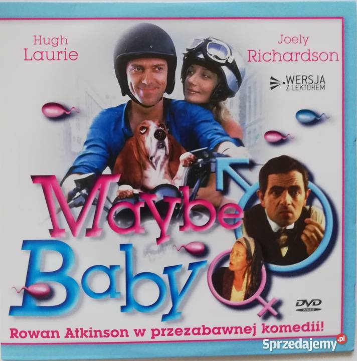 Maybe Baby DVD Hugh Laurie Rowan Atkinson komedia Filmy Łódź sprzedam