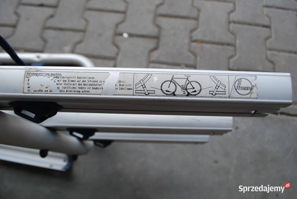 BAGAŻNIK ROWEROWY DO KEMPINGU KAMPERA NA 3 Grzebowilk