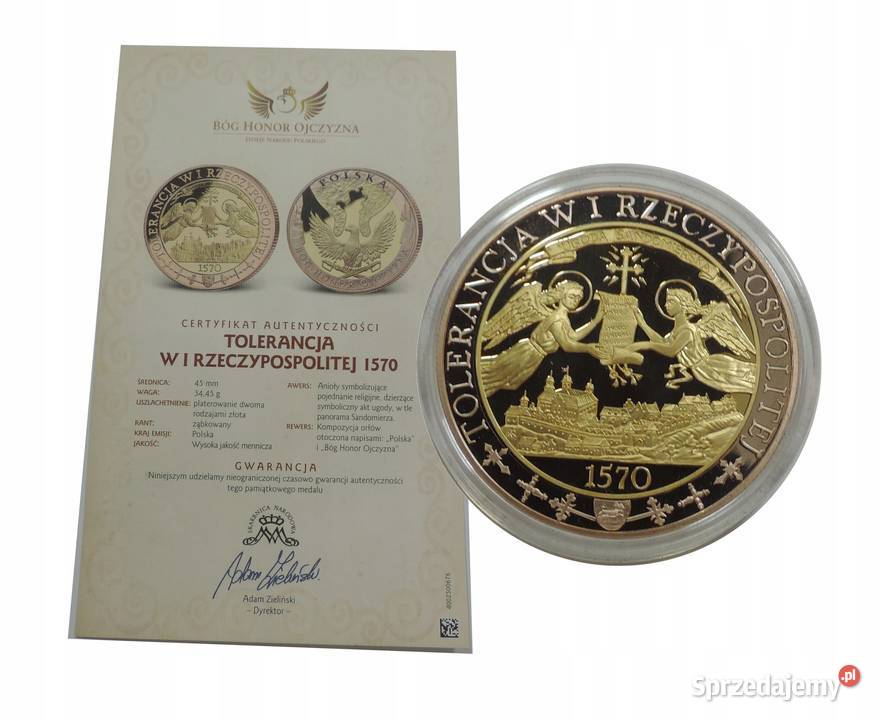 NUMIZMAT BÓG HONOR OJCZYZNA K246 Warszawa