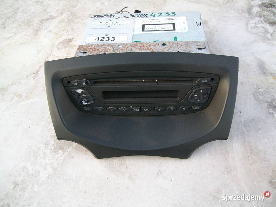 Ford KA Mk2 Radio fabryczne CD Mińsk Mazowiecki sprzedam