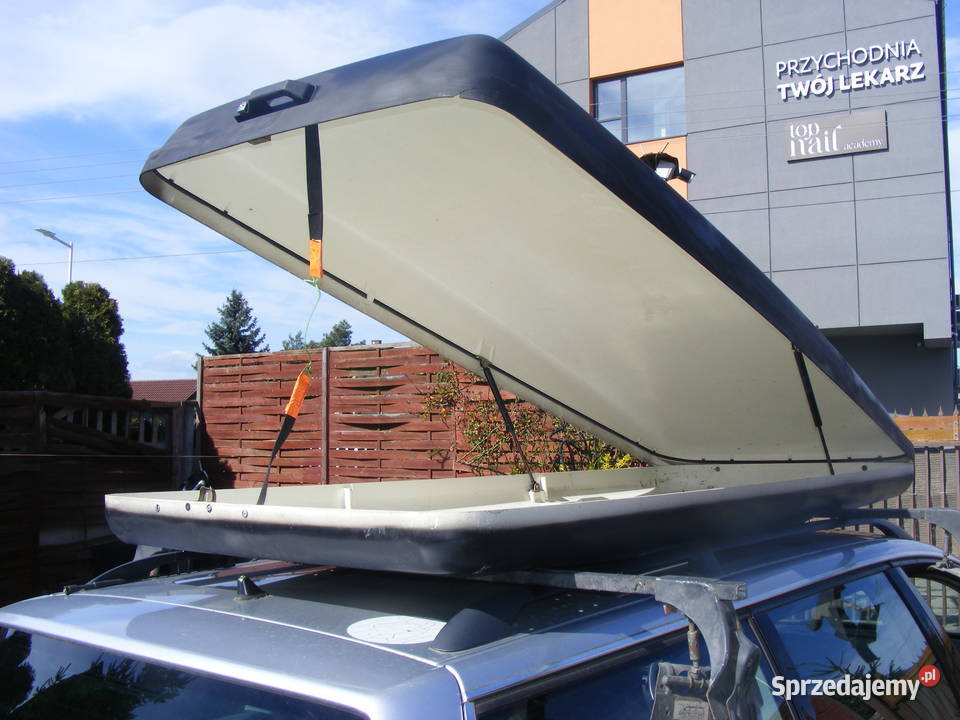 Pojemny BOX dachowy 550 l Bagażnik Thule kpl Wrocław