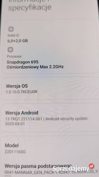 Smartfon Redmi Note 11 pro 5G 62 gb128 GB w Warszawa sprzedam