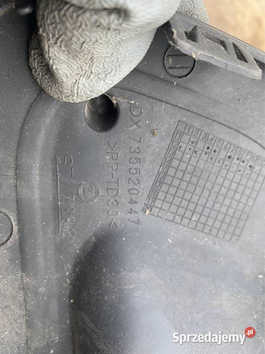 Fiat Panda 3 atrapa kratka zderzaka prawa przód Karoseria Lublin