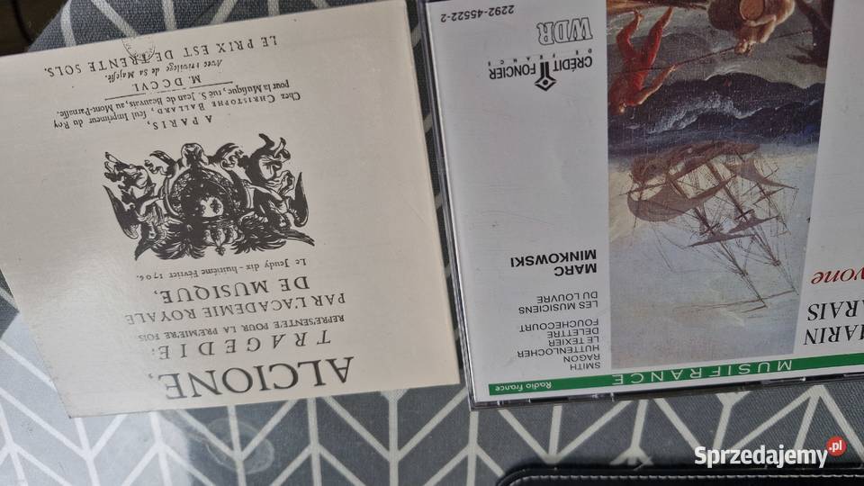 MARIN MARAISAlcyoneCAMPRA IDOMENEE Chorzów sprzedam