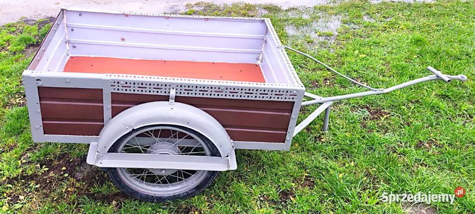 Wózek ogrodowo transportowy odrestaurowany Paskudy