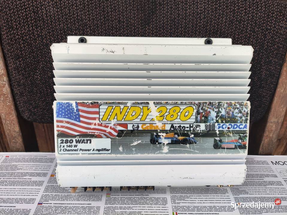 Wzmacniacz samochodowy 2 kanałowy Gelhard Indy Elektronika