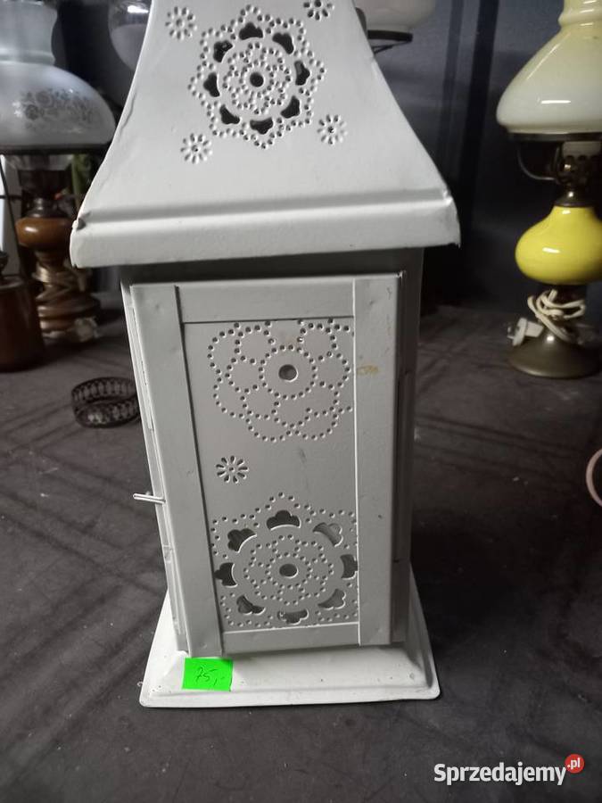 Lampion metalowy ozdobny Jasło sprzedam