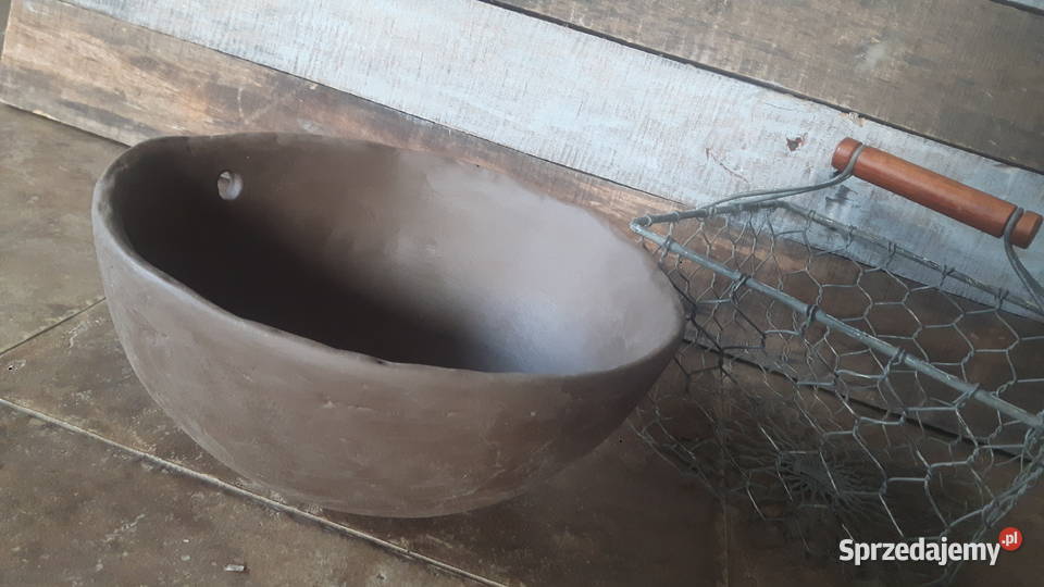 Misa ceramiczna ręcznie wykonana z gliny Otwock