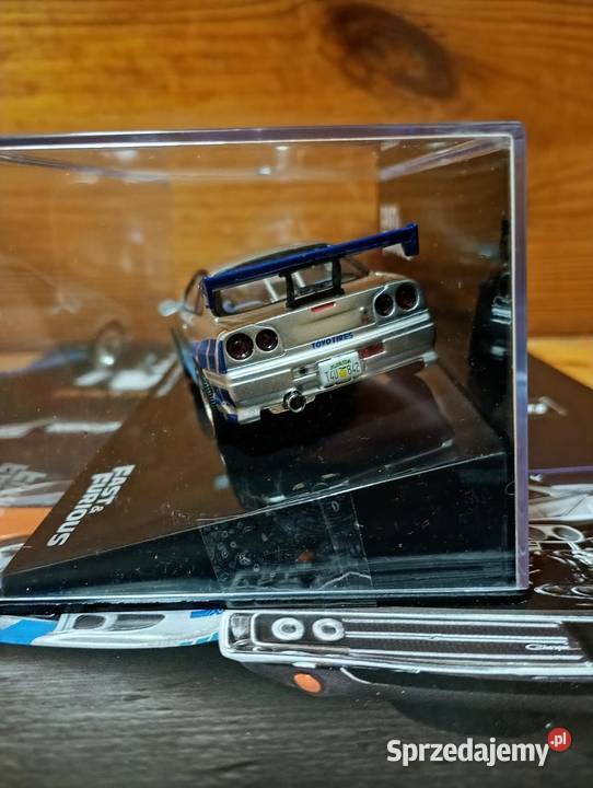 NISSAN SKYLINE GTR R34 Brian szybcy deagostini mazowieckie Warszawa