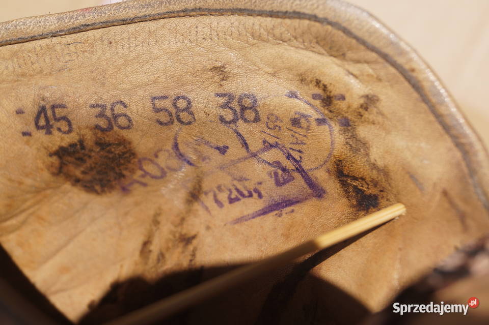 Stare skórzane buty narciarskie 38 podkarpackie Pruchnik