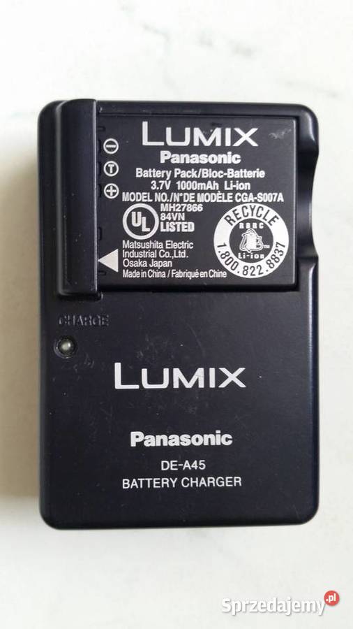 Panasonic LUMIX DMCTZ3 Ładowarka Panasonic Puławy
