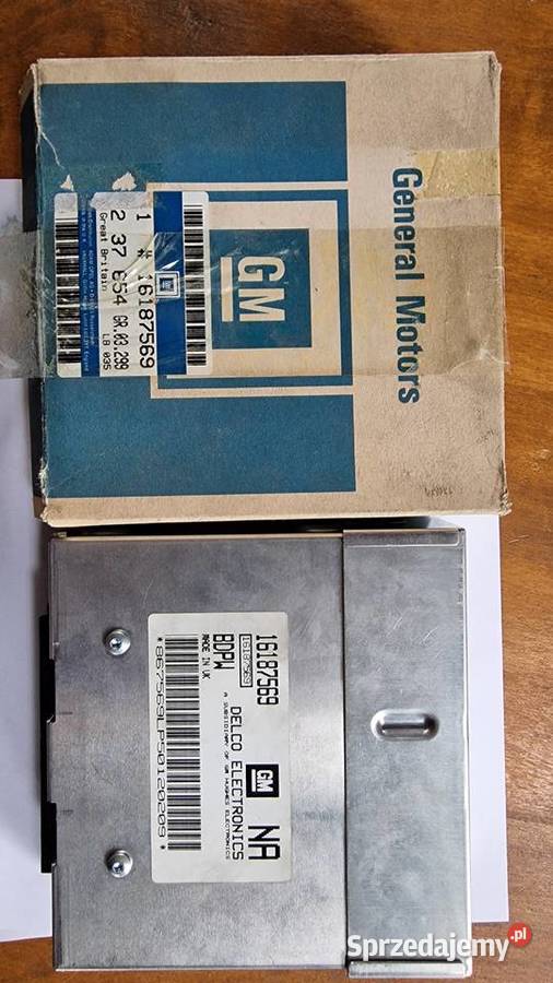 Komputer sterownik silnika opel astra f 16187569 Parczew sprzedam