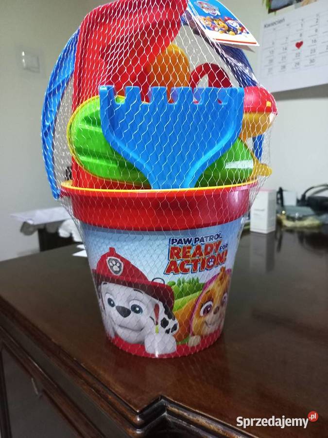 zestaw do piaskownicy Psi patrol wiaderko 11 Góra