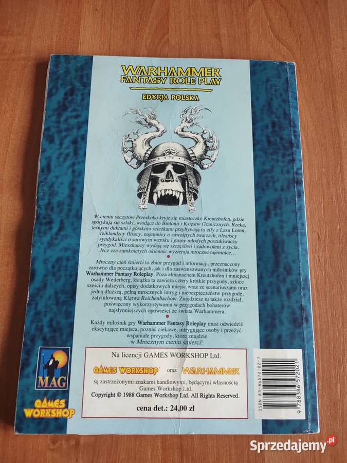 Warhammer Mroczny cień śmierci RPG Białystok