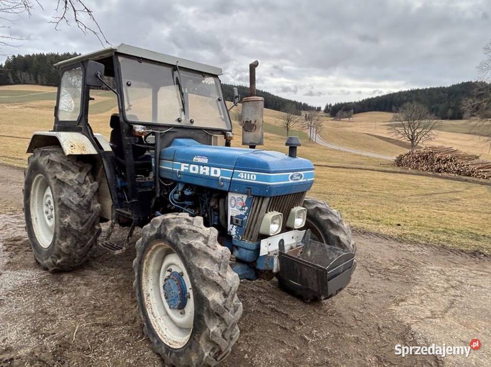 Ciągnik rolniczy Ford 4110 z Austri 4x4 Kabina Domaradz