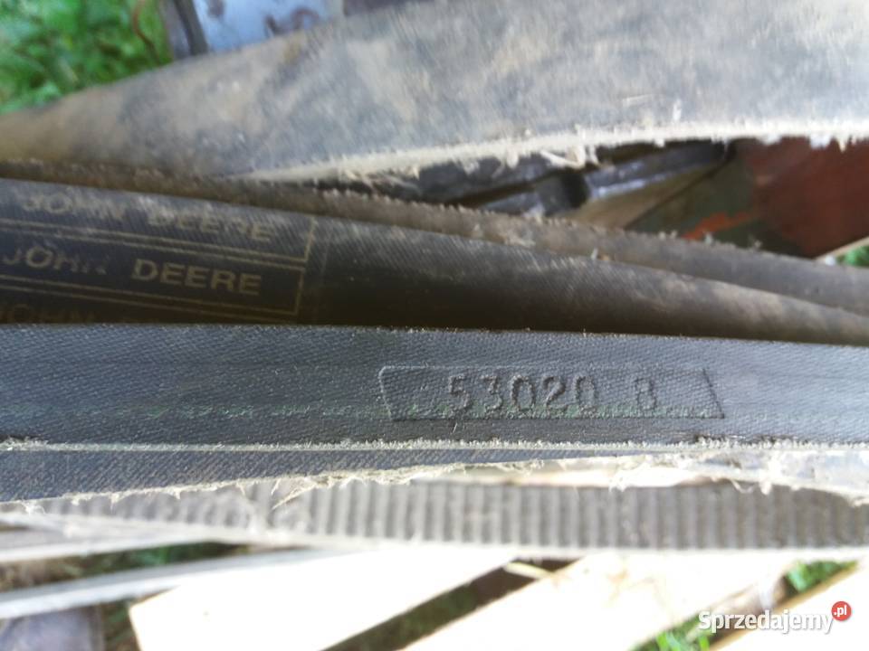Pasy John Deere 1052 952 Części zamienne