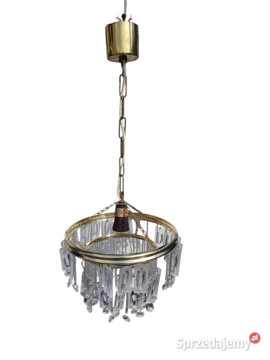 Stara lampa żyrandol z lat 6070 Jablonec Nysą śląskie Cieszyn