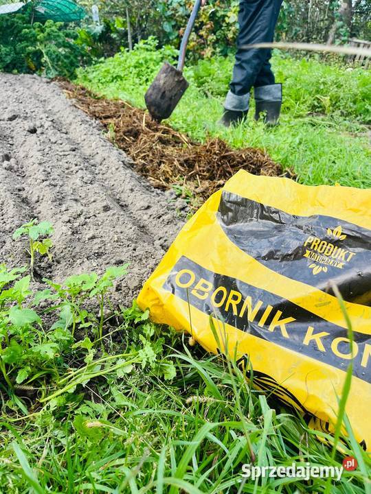 100 naturalny obornik koński workowany 50l Leszno
