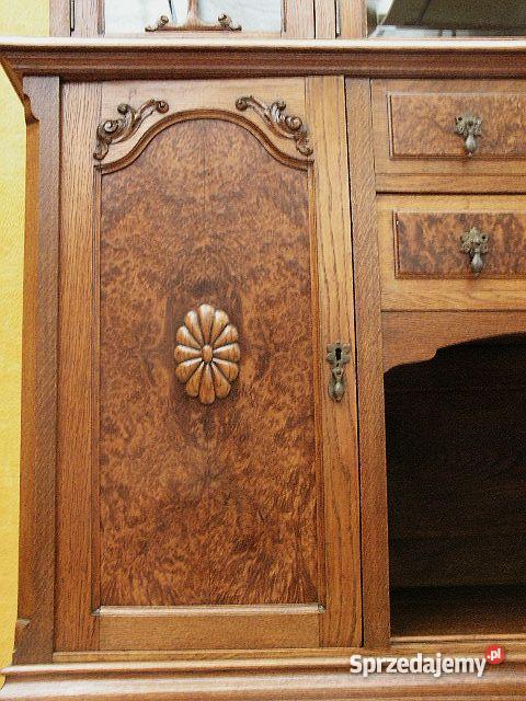 Wspaniała antyczna jadalnia ludwikowska renowacj Andrychów