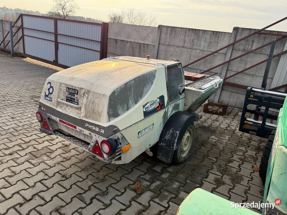 agregat tynkarski LANCY Mixjet PH9S 2005r łódzkie Działoszyn