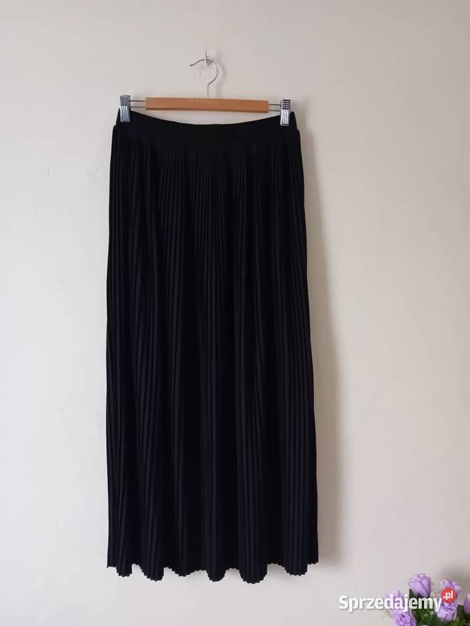 Czarna długa plisowana spódnica mazowieckie Warszawa sprzedam