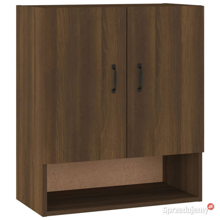 Szafka ścienna brązowy dąb 60x31x70 WM817590 Warszawa