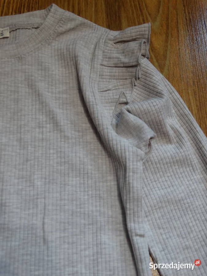 Bluzka bawełniana dziewczęca prążek r152 Legnica