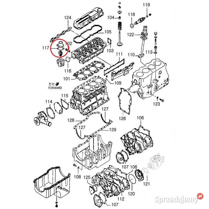 Uszczelka termostatu 50 mm LS U 43 LS U 50 LS U